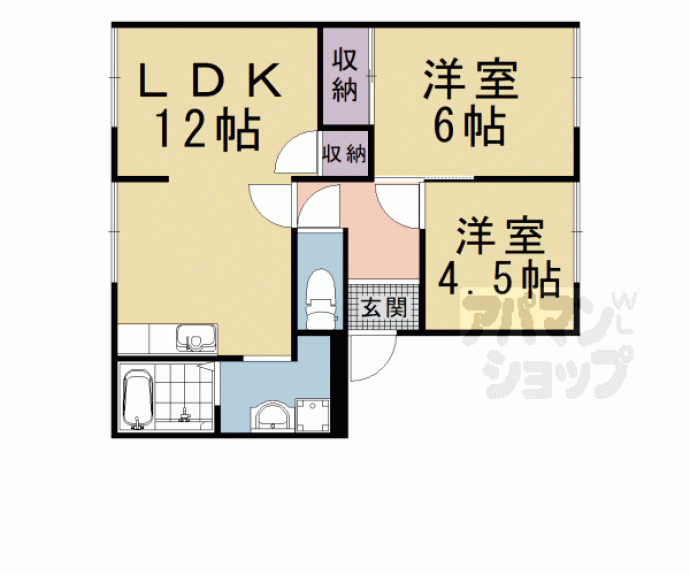 【エスメゾン瀬田】間取