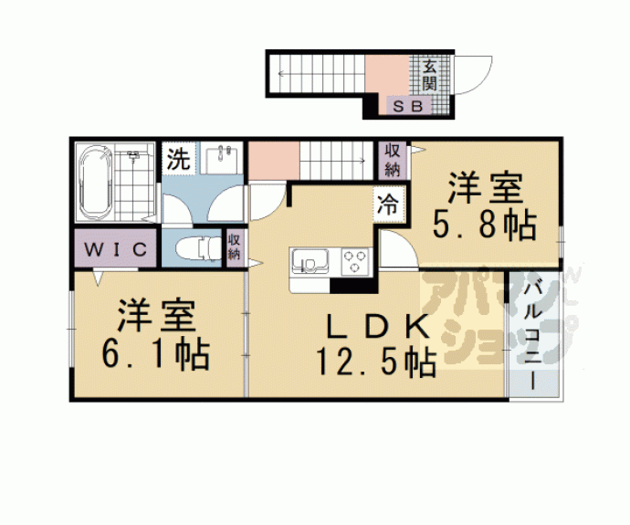 【ベルカレントⅡ】間取