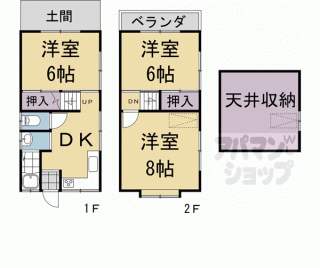 【深草寺内町貸家】