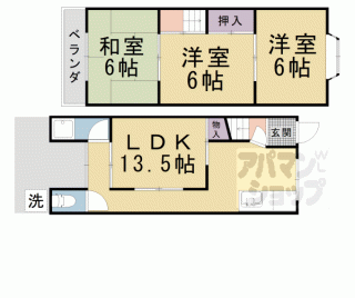 【西野小柳町貸家】