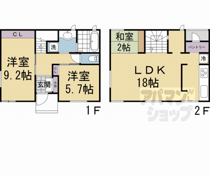 【ヨシダテラス】間取