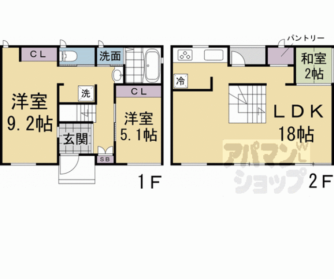 【ヨシダテラス】間取