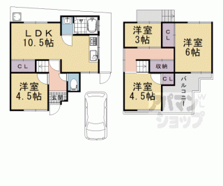 【川島六ノ坪町貸家】