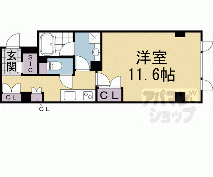 【ＣＡＳＡ太秦広隆寺】間取