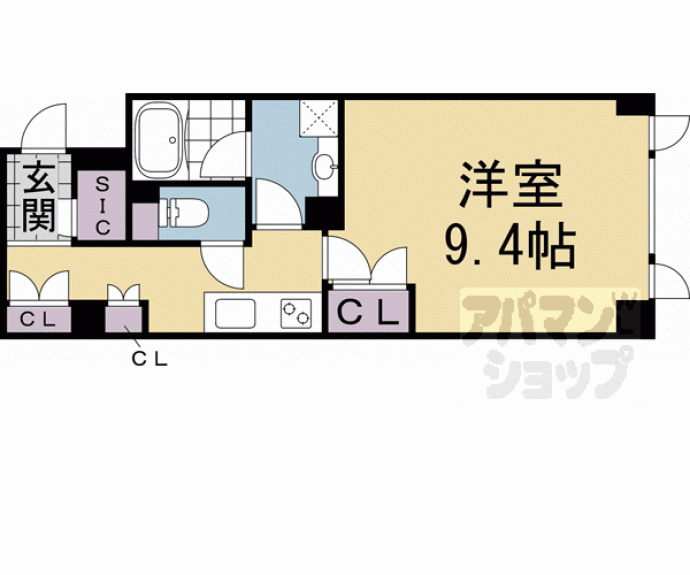 【ＣＡＳＡ太秦広隆寺】間取