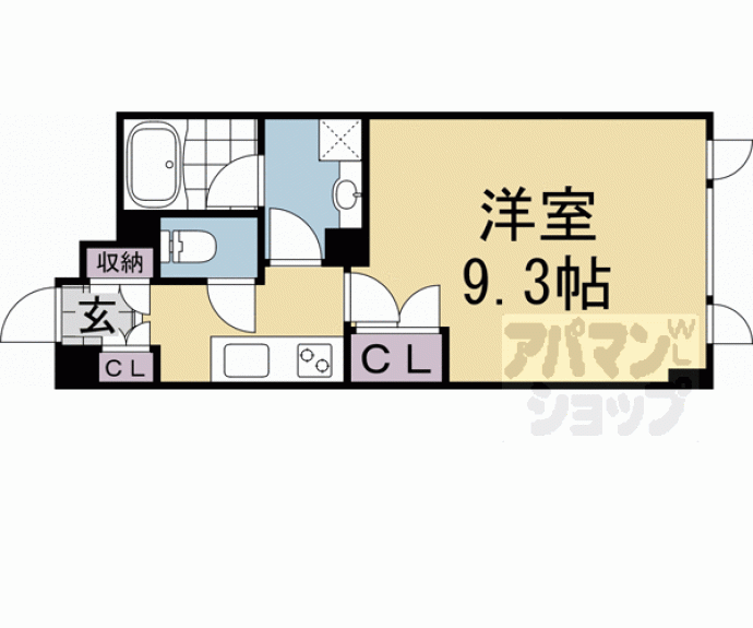 【ＣＡＳＡ太秦広隆寺】間取