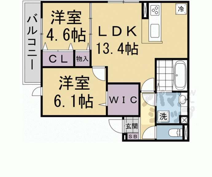 【Ｄ－ｒｅｓｉｄｅｎｃｅ東寺】間取