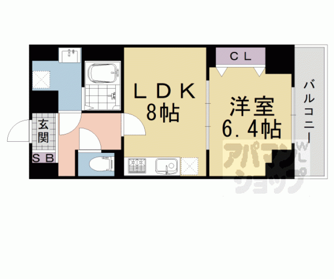 【亀岡駅北１丁目マンション０ｚｘ＊】間取