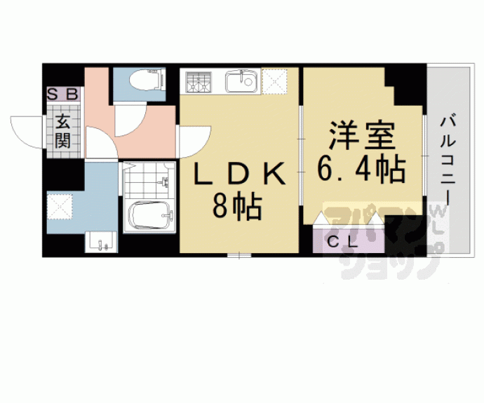 【ココ　クレメント　Ⅱ】間取