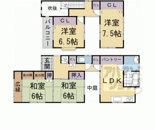 【深草鞍ヶ谷貸家】