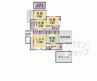 【西野山中鳥井町貸家】