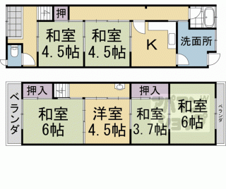 【景勝町貸家】