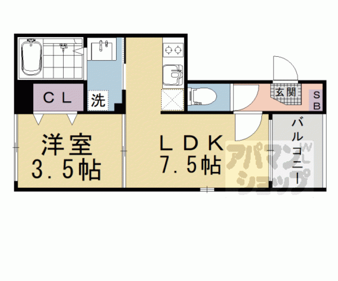 【ハーモニーテラス東野南井ノ上町】間取