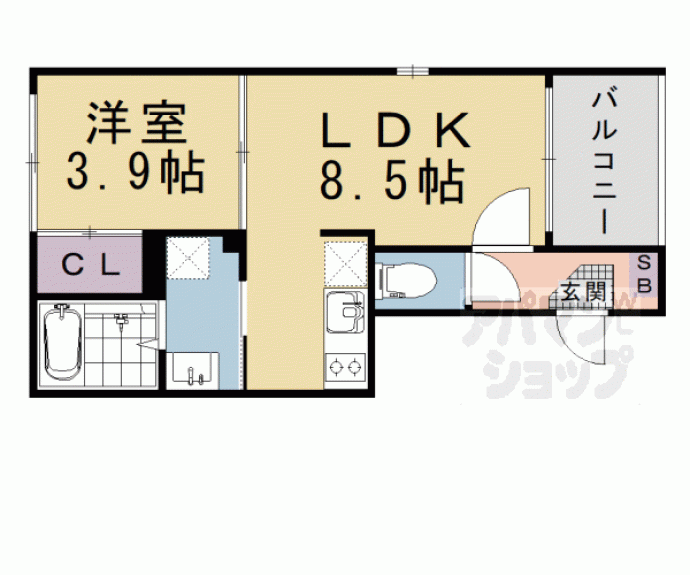 【ハーモニーテラス東野南井ノ上町】間取