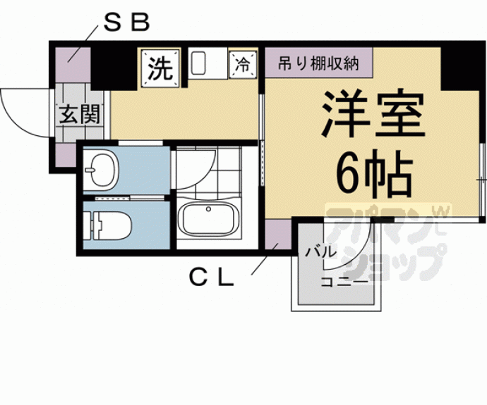 【ＭＥＲＣＡＤＯ京都】間取