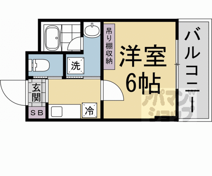 【ＭＥＲＣＡＤＯ京都】間取