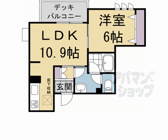 【レフィシア城南宮道東】間取