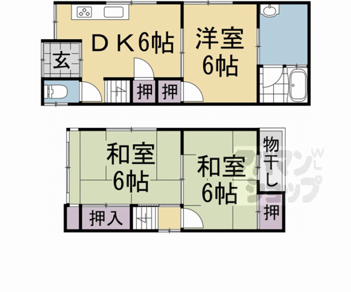 【久我本町１１－２７０】間取