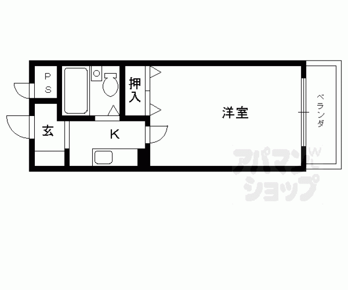 【ハーベストハウス嵐山】間取