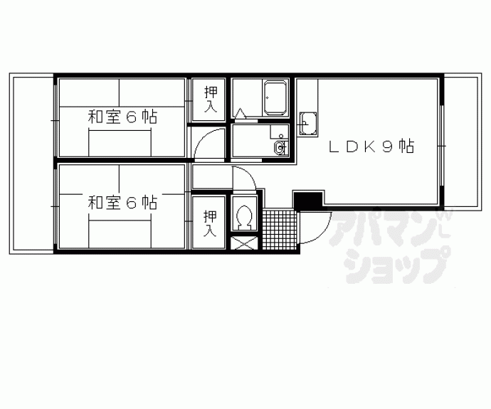 【プリシエール河合】間取