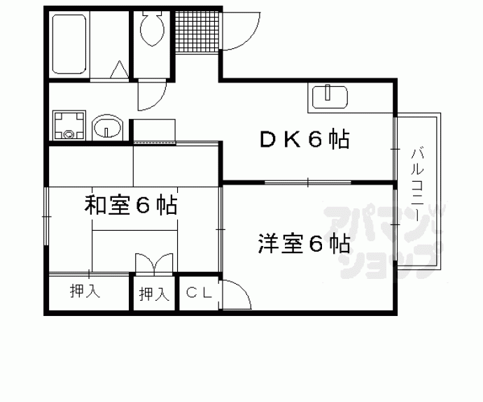 【プルミエール徳田】間取