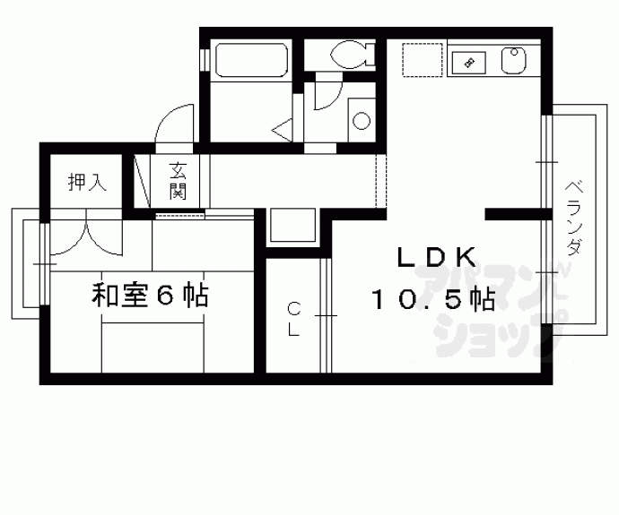 【ボワ・ヴィラージュ】間取