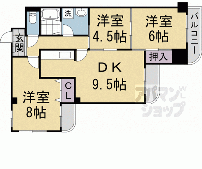 【メゾン・ド・リッツ】間取