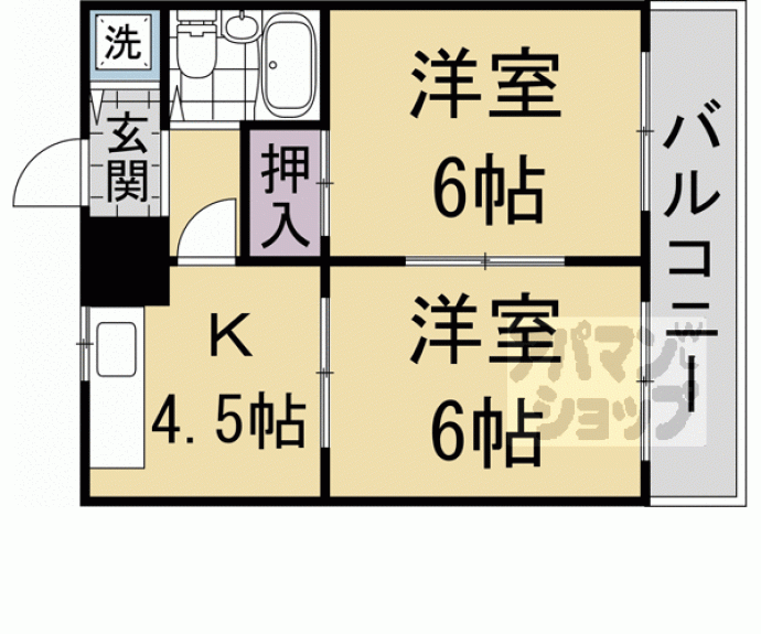 【メゾン・ド・シプレ】間取