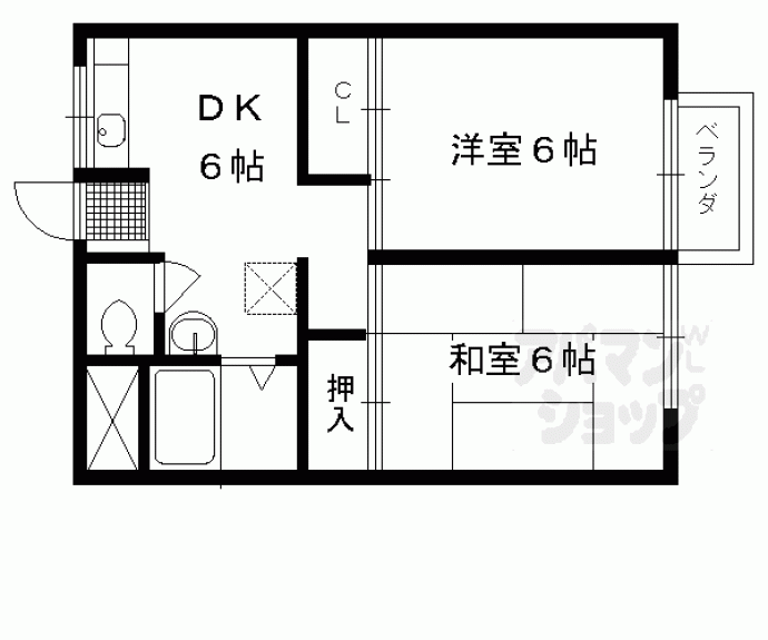 【メゾンルミエール】間取