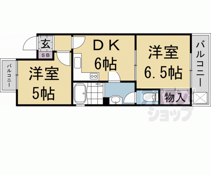 【メゾン有栖川】間取