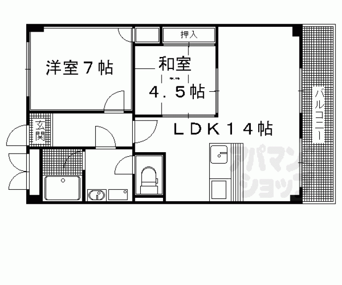 【ロココ桂】間取