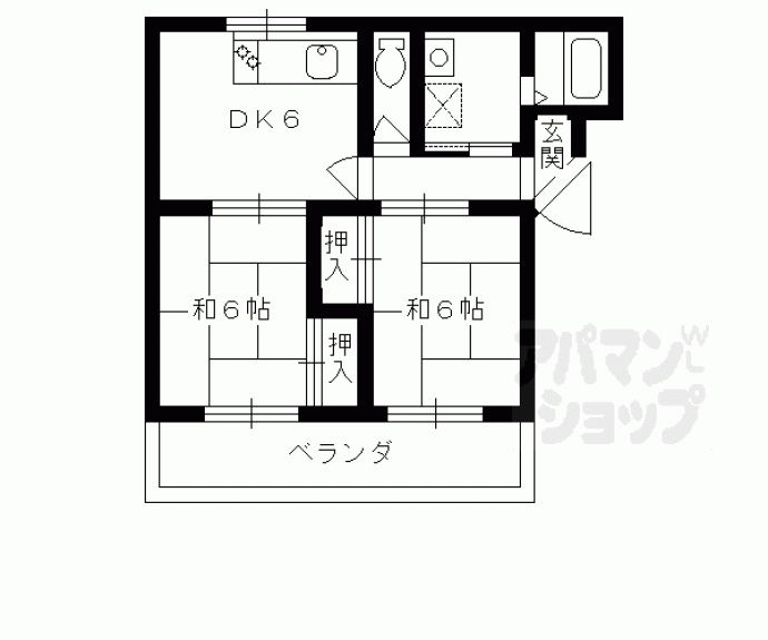 【ロプノール山本】間取