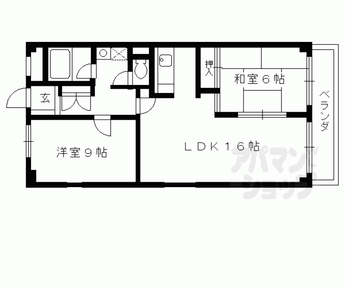 【第２コーポ藤岡】間取