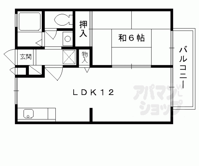 【リヴィエール槙ノ内】間取