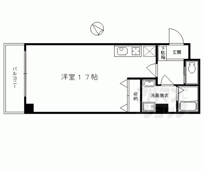 【ウイング白川】間取