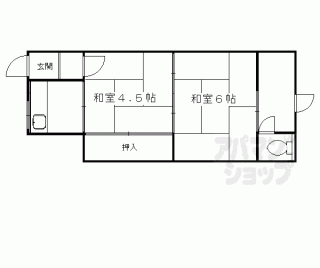 【西七条掛越町アパート】