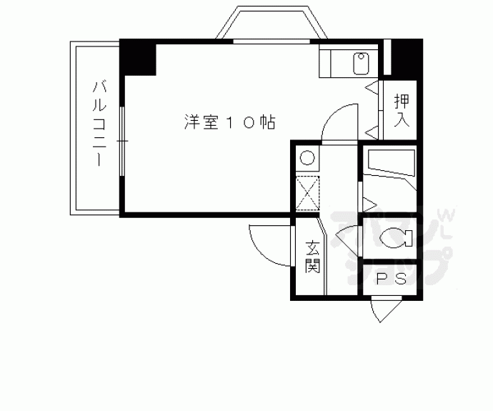 【ドモス竹鼻】間取