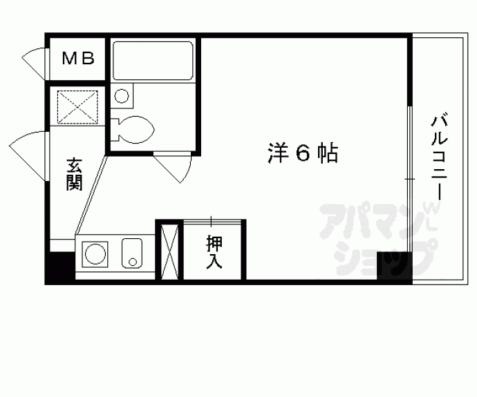 【第６長栄サンシャインみささぎ】間取