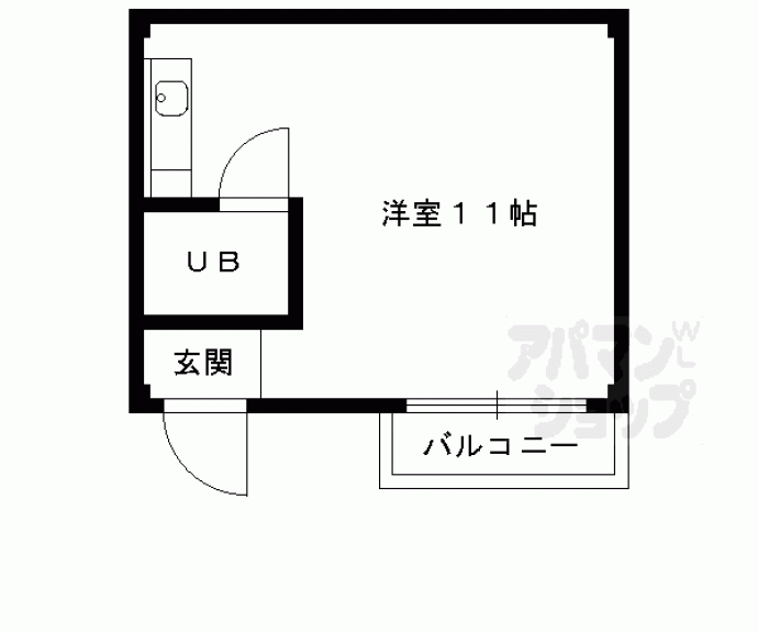 【ハピネス向日】間取