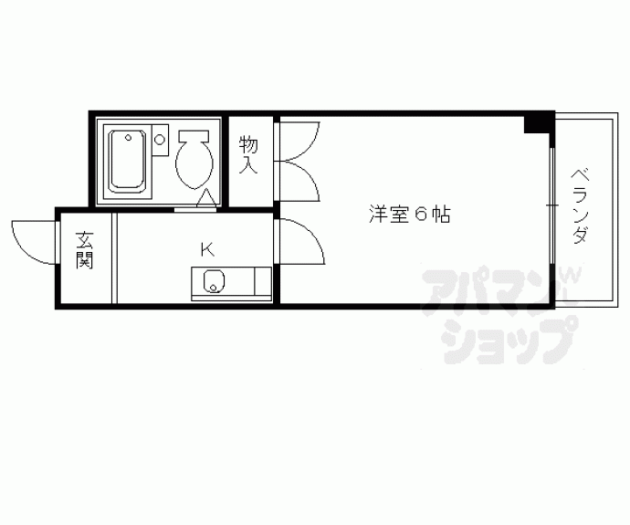 【プリモールⅡ南山】間取