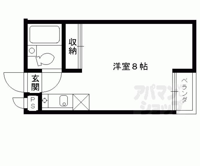 【グリーンヒル稲荷】間取