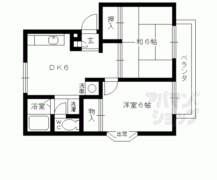 【ユニティ小林】間取