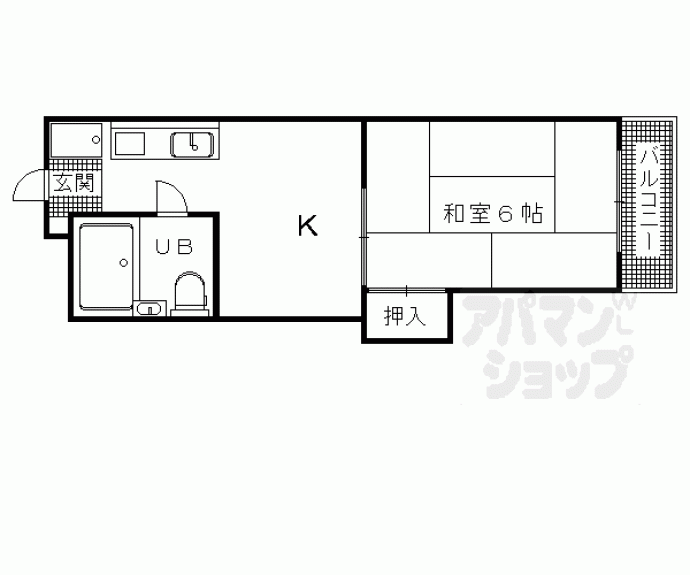 【長岡京市開田３丁目マンション】間取