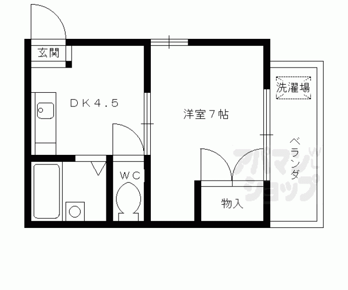 【クレアトール２１】間取