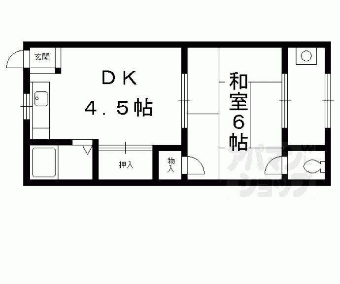 【井上マンション】間取