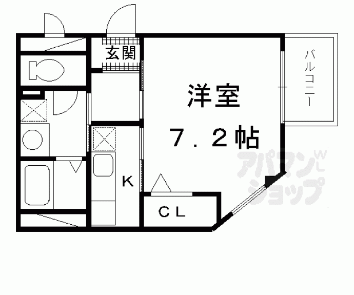 【ジラソーレ　上桂】間取