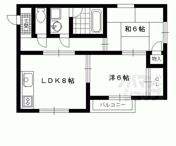 【ハミングアヴェニュー】間取