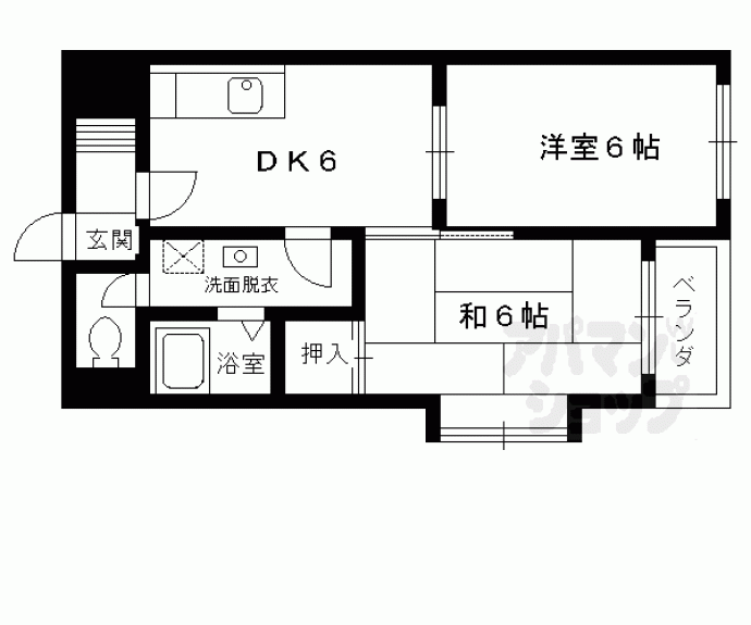 【モアール永田】間取