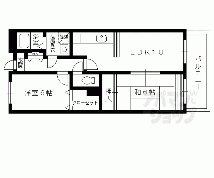 【野村マンション】間取