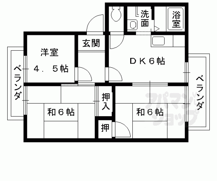 【アーバンＭ】間取